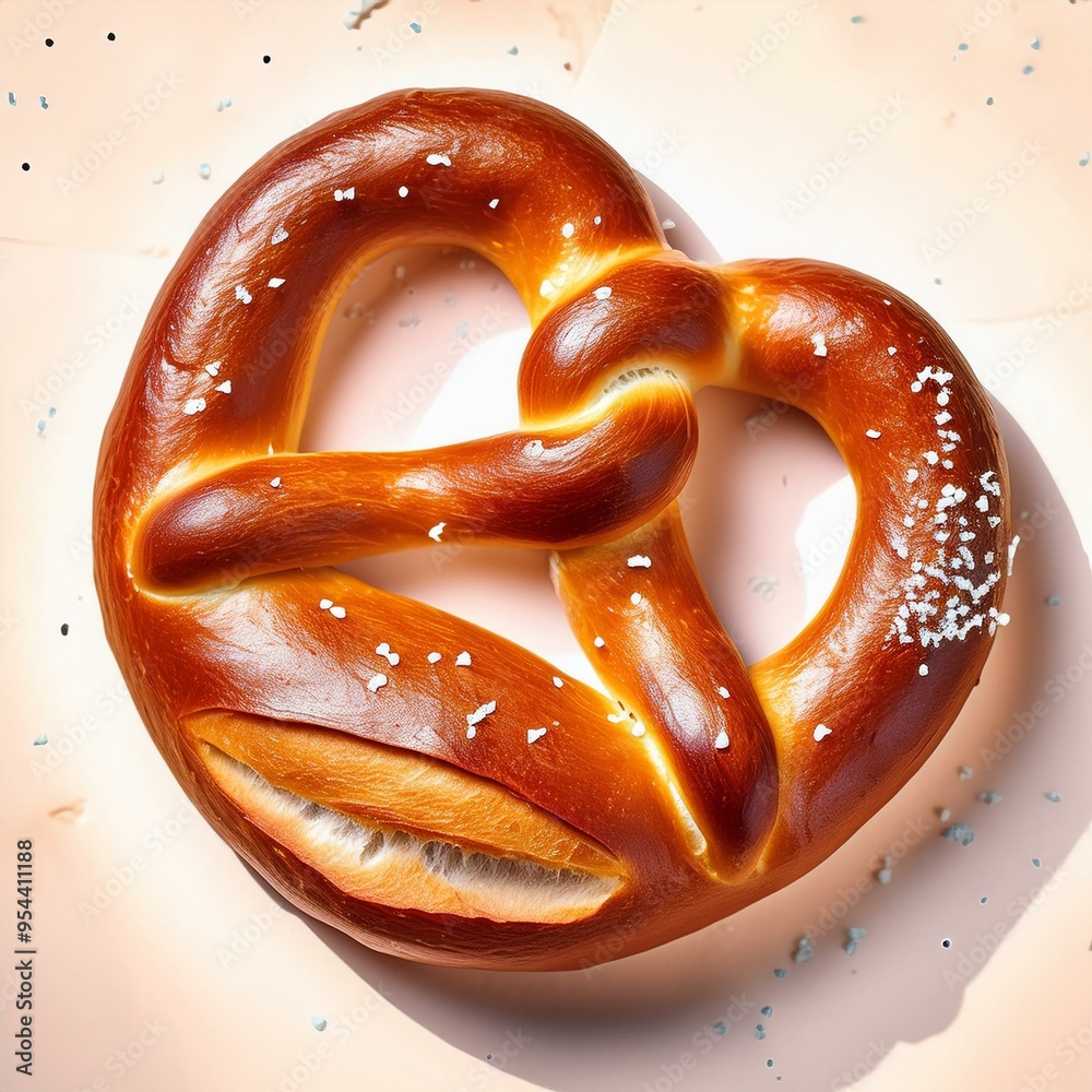 Fresh Bavarian pretzel