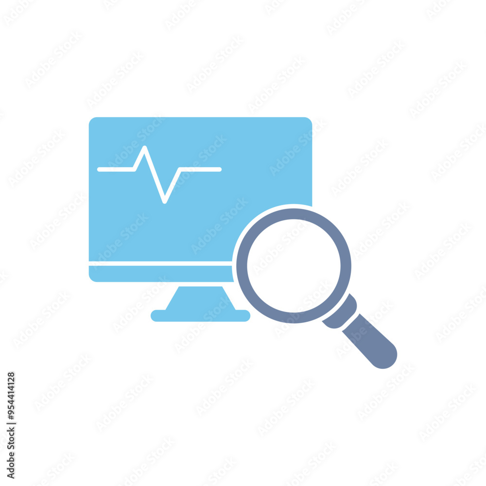 monitor concept line icon. Simple element illustration. monitor concept outline symbol design. monitor concept line icon. Simple element illustration. monitor concept outline symbol design.