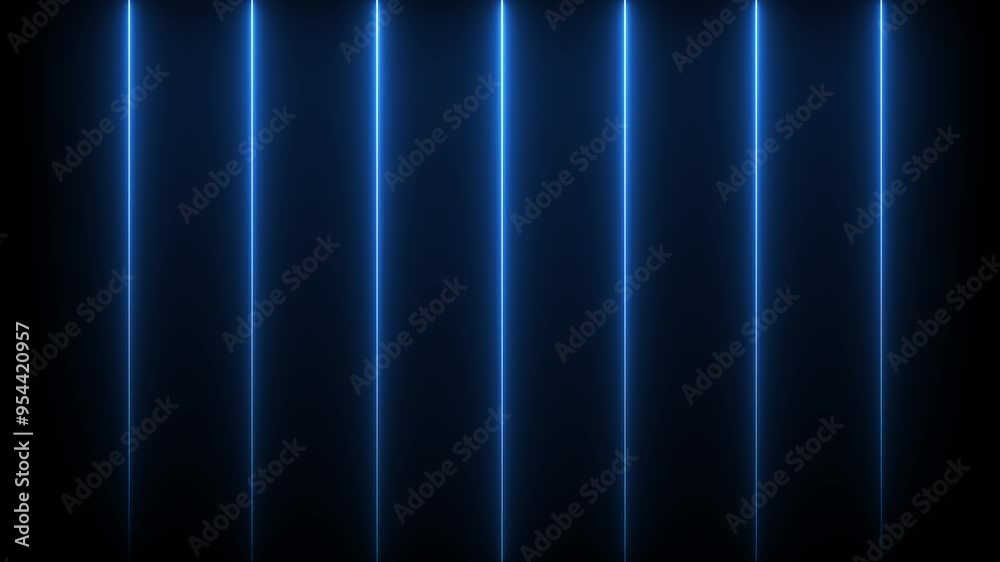 Abstract glowing rainbow colour neon lines motion background. Neon lights blinking lines moving animation. colorful neon line moving on background. Seamless loop animation of glowing neon line.