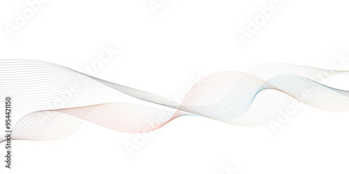 A colorfull webline and valleys is featured 
in an abstract background illustration 

