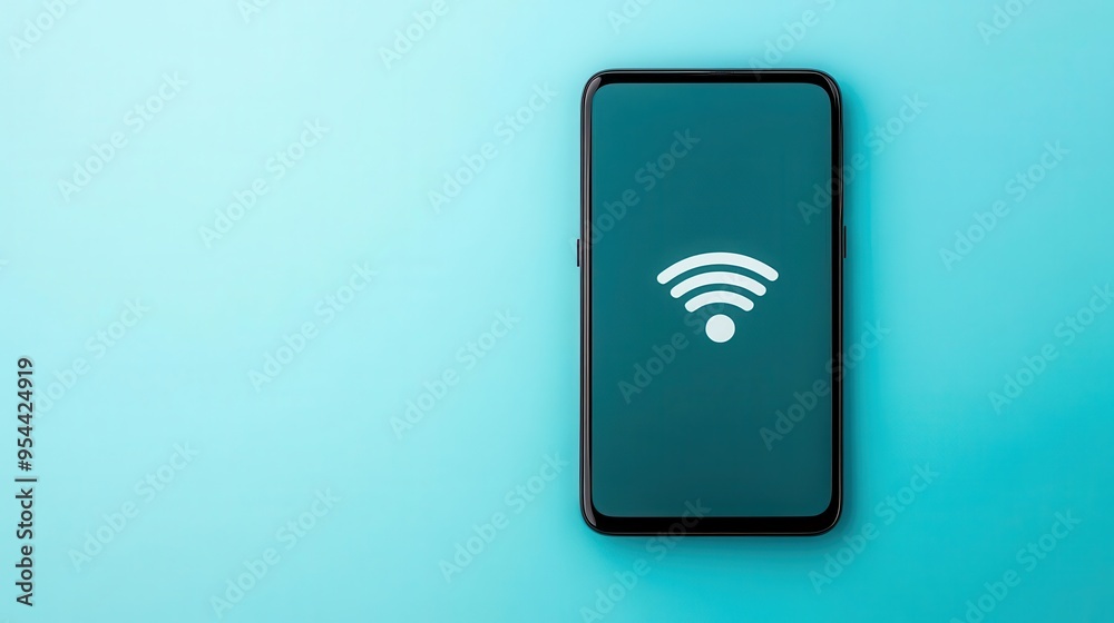 A sleek modern smartphone with 5G capabilities, telecommunication, smartphone, 5G