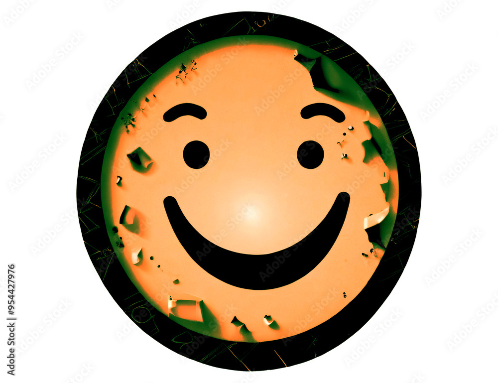 Fototapeta premium cartoon face