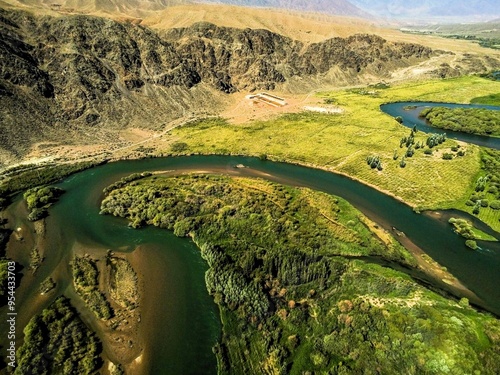 Foto central asia kyrgyzstan national park gorge nature scenes