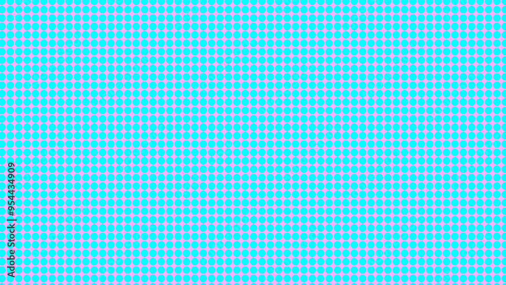 Teal and Pink Polka Dot Pattern Background Teal and Pink Polka Dot Pattern Background