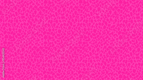 Bright Pink Leopard Print Seamless Pattern