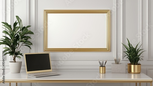 Minimalist Workspace.
