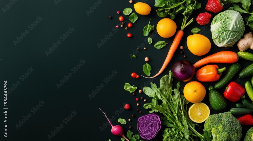 A vibrant display of freshly harvested organic vegetables, showcasing their natural colors and textures. A vibrant display of freshly harvested organic vegetables, showcasing their natural colors and textures.