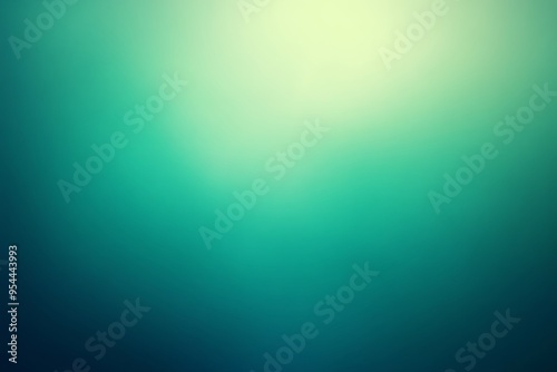 Abstract Teal and Green Gradient Background