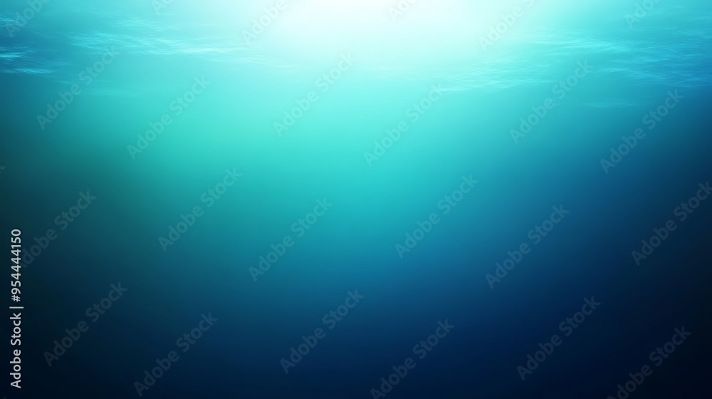 Deep Blue Ocean Water Surface