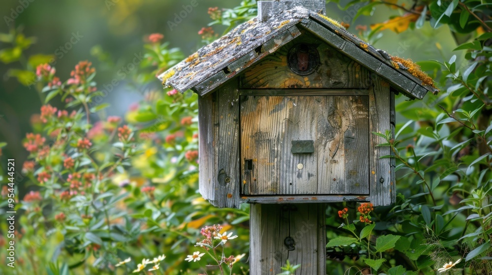 Mailbox: A small, often decorative box mounted on a post, designed for receiving and dispatching mail, commonly found by the roadside or at the end of a driveway.
Mailbox: A small, often decorative box mounted on a post, designed for receiving and dispatching mail, commonly found by the roadside or at the end of a driveway.