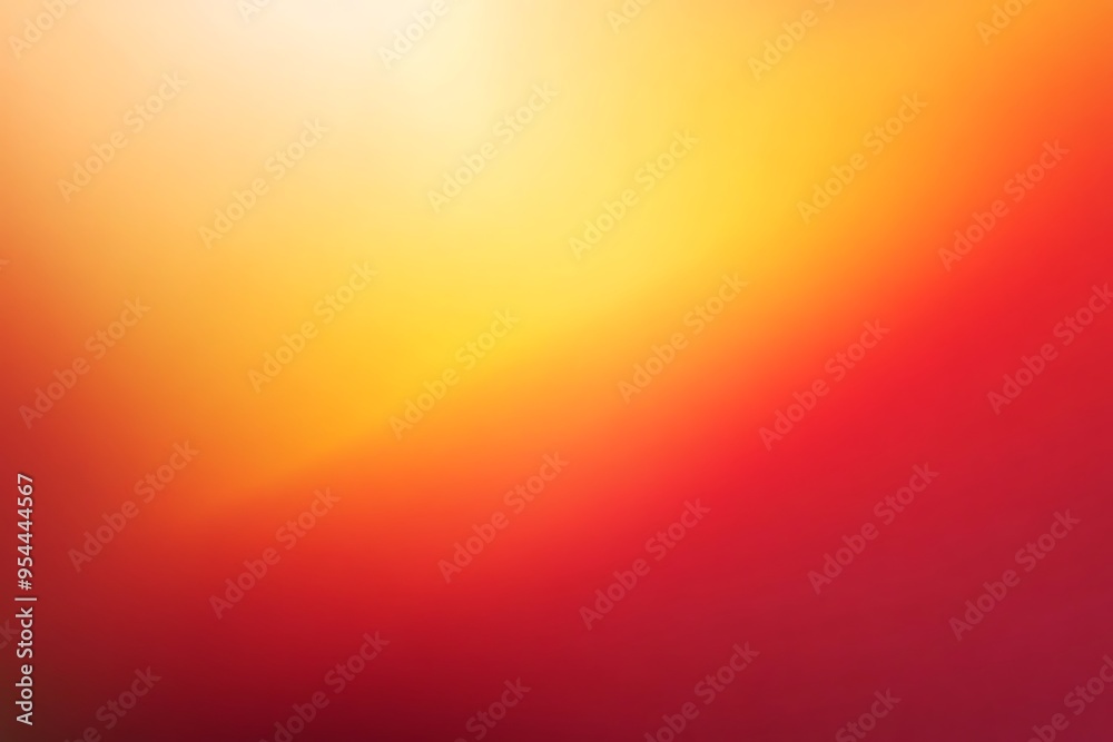 Abstract Gradient Background: Yellow, Orange, Red Abstract Gradient Background: Yellow, Orange, Red