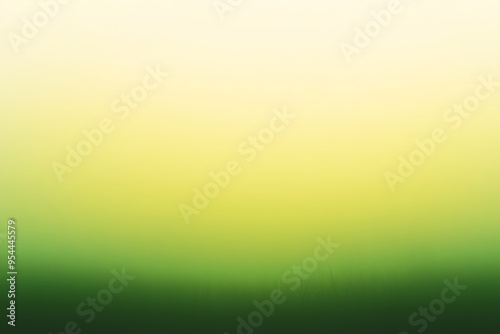 Abstract Green and Yellow Gradient Background