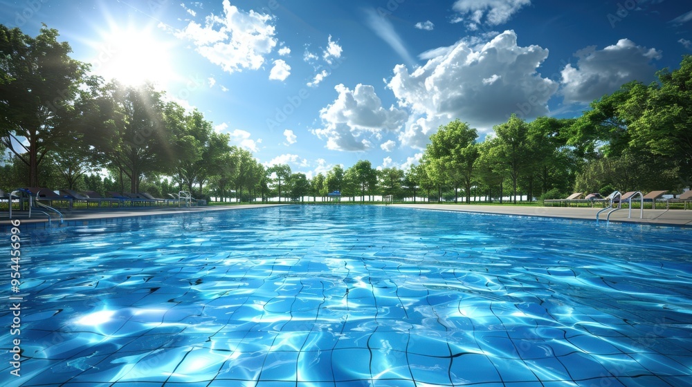 Pool: An outdoor pool, above-ground or inground, ideal for recreation and relaxation, providing a refreshing escape on warm days.
Pool: An outdoor pool, above-ground or inground, ideal for recreation and relaxation, providing a refreshing escape on warm days.