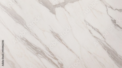 Elegant white marble design showcasing soft grey veins 