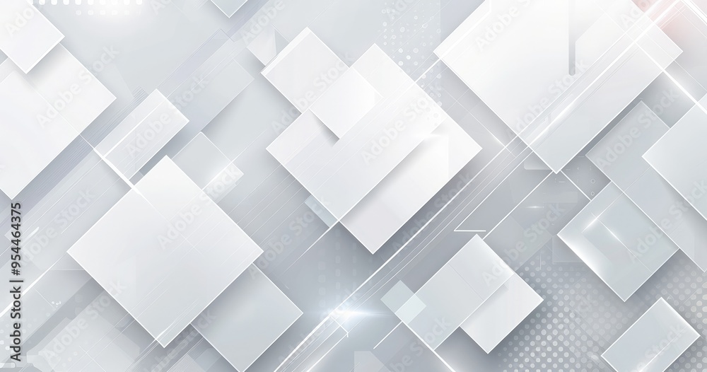 A modern abstract design featuring overlapping geometric shapes in a light color palette. A modern abstract design featuring overlapping geometric shapes in a light color palette.