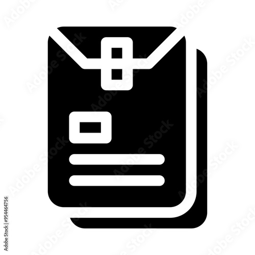 document glyph icon