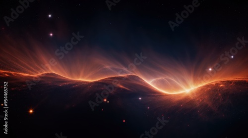 Glittering fragments and light fluctuations on a cosmic dark field 