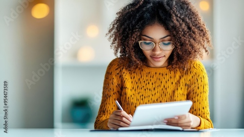 Fellowship program with self-paced certification, student deep in study, modern and sleek online learning platform, focused on academic and professional excellence