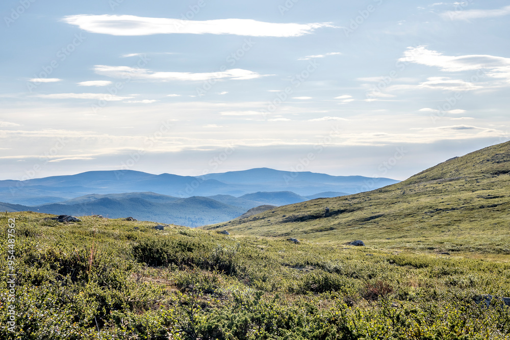 Late summer landscape in the Dovrefjell region, Norway Late summer landscape in the Dovrefjell region, Norway