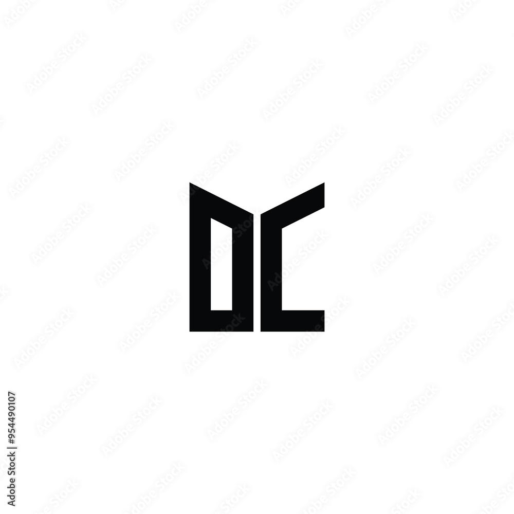 DC monogram logo design letter text name symbol monochrome logotype alphabet character simple logo DC monogram logo design letter text name symbol monochrome logotype alphabet character simple logo