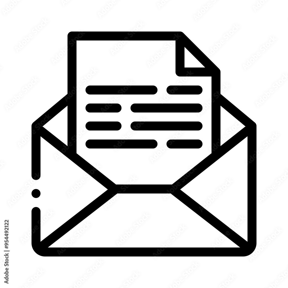 email line icon email line icon