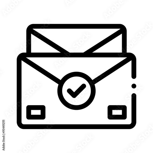 email line icon