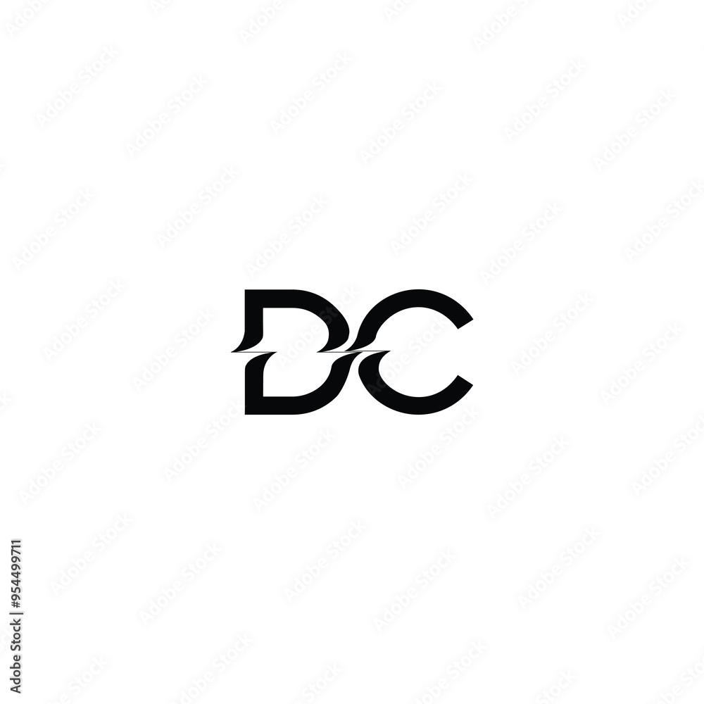 DC monogram logo design letter text name symbol monochrome logotype alphabet character simple logo DC monogram logo design letter text name symbol monochrome logotype alphabet character simple logo