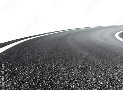 Auto road isolated.