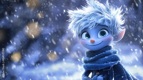 Jack Frost animated character illustration