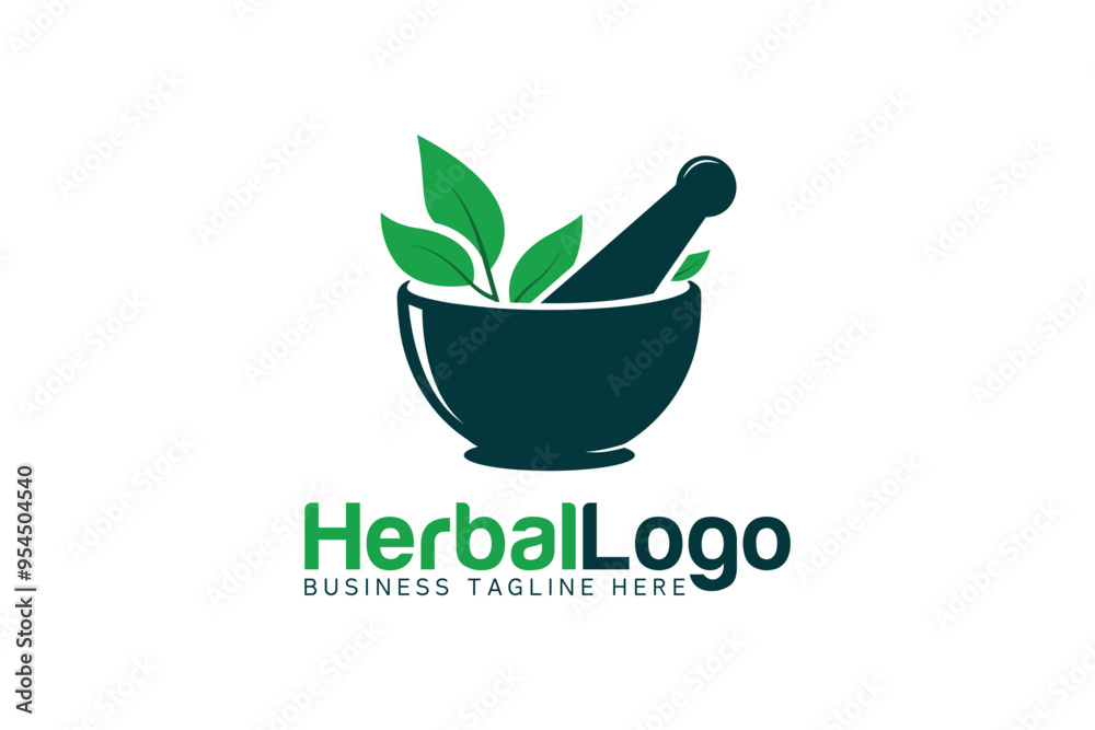 Herbal logo. Herbal medicine logo template Herbal logo. Herbal medicine logo template