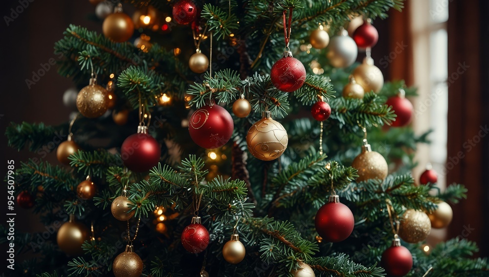 Christmas Tree with Decorations Christmas Tree with Decorations