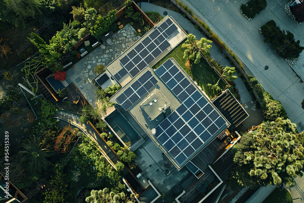 Generative ai on theme of solar cell panels in a photovoltaic power plant, eco renewable power Generative ai on theme of solar cell panels in a photovoltaic power plant, eco renewable power