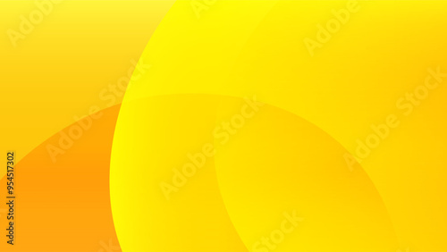 Abstract yellow background with copyspace. vector.