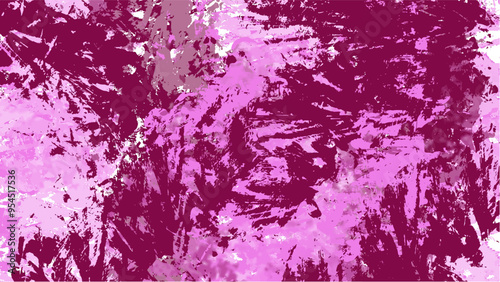 Abstract pink watercolor background.Hand painted watercolor. vector