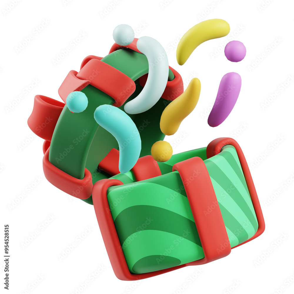 Naklejka premium Present And Gift Boxes