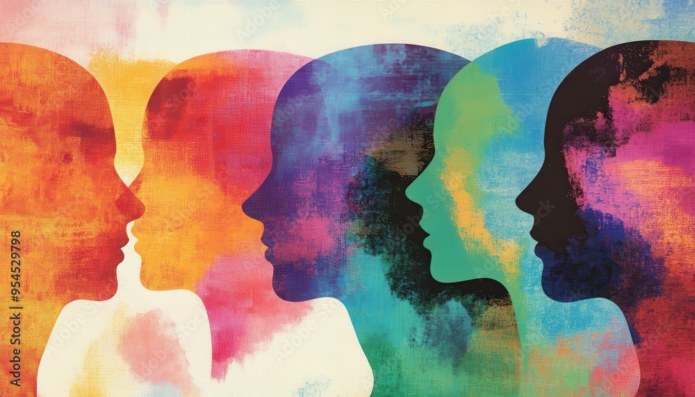 Harmony of Diversity: Colorful Silhouettes Representing Cultural Blend in Kindergarten Education Harmony of Diversity: Colorful Silhouettes Representing Cultural Blend in Kindergarten Education
