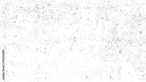 Scratches and dust on white background. Vintage scratched grunge plastic broken screen texture isolated. Scratched film surface wallpaper. Space for