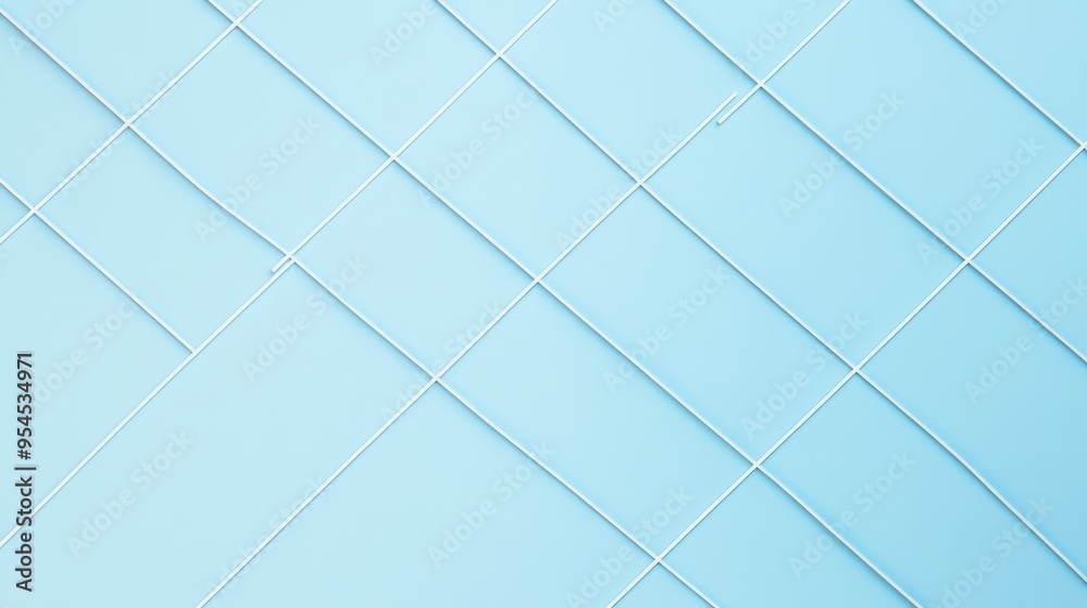 Minimalist Back-to-School Grid Background with Thin White Lines on Light Blue for Promotional Content. Minimalist Back-to-School Grid Background with Thin White Lines on Light Blue for Promotional Content.