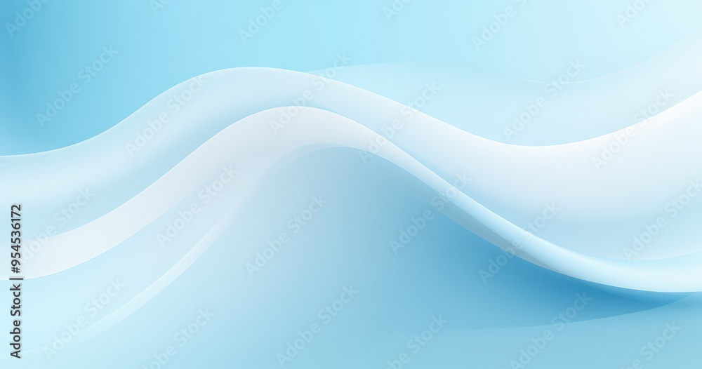 A smooth, flowing abstract design in shades of blue and white, evoking a sense of calm and tranquility. A smooth, flowing abstract design in shades of blue and white, evoking a sense of calm and tranquility.