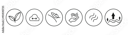 icons set cosmetics for skin