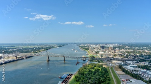 Aerial view of Baton Rouge, Louisiana photo