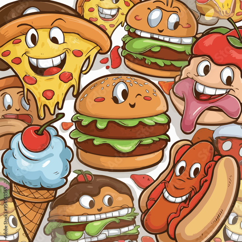 Food Cartoon Victor