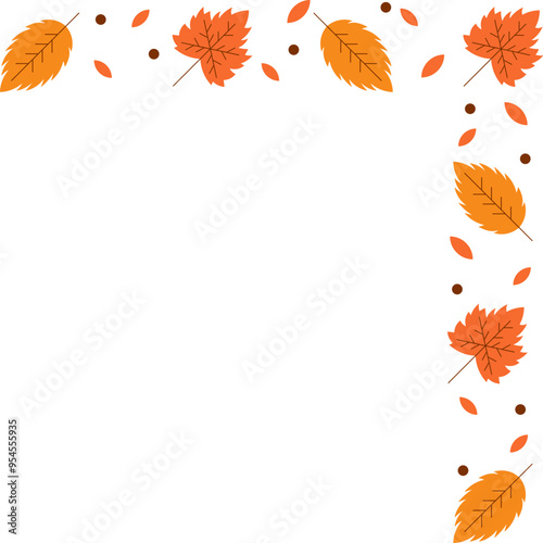 Autumn Leaf Corner