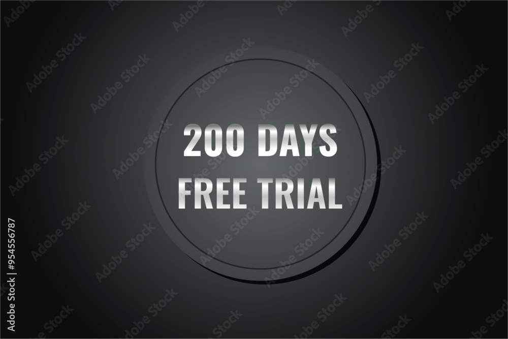 200 day free trial banner design. 200 days free banner background
200 day free trial banner design. 200 days free banner background