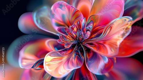 Beautiful delicate spring or summer flowers