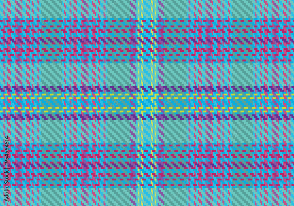 Tartan plaid pattern with texture. Tartan plaid pattern with texture.