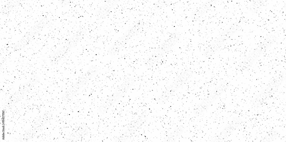 Naklejka premium Terrazzo flooring consists of chips of marble texture. quartz surface white, black for bathroom or kitchen countertop. white paper texture background. rock stone marble backdrop textured illustration.