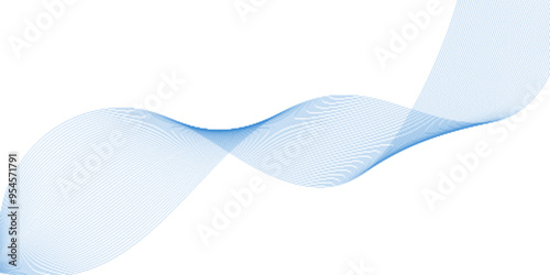 Abstract vector background with wavy lines
