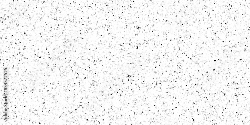 Terrazzo flooring consists of chips of marble texture. quartz surface white, black for bathroom or kitchen countertop. white paper texture background. rock stone marble backdrop textured illustration.