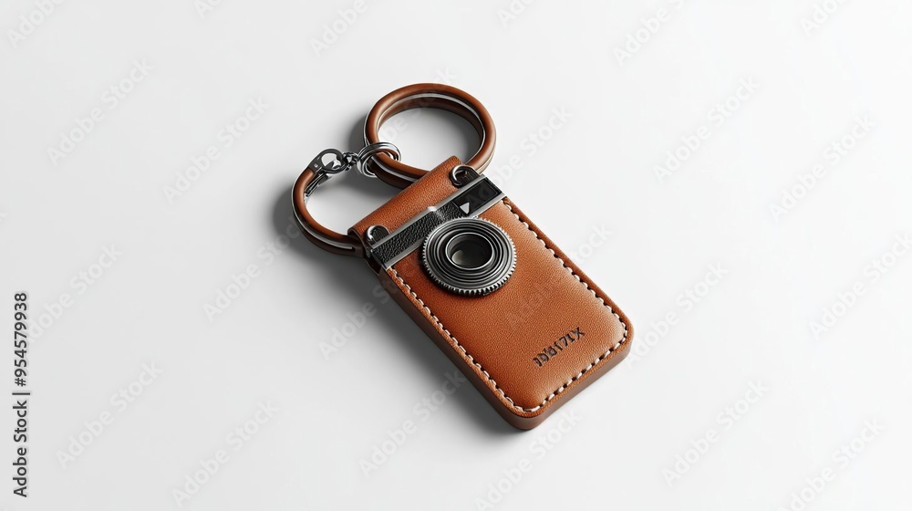 A stylish keychain designed to resemble a camera, combining functionality with aesthetics. A stylish keychain designed to resemble a camera, combining functionality with aesthetics.